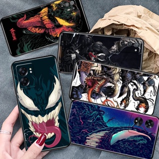 เคสโทรศัพท์ซิลิโคน TPU กันกระแทก ลาย Marvel venom สําหรับ OPPO Realme 8 8S Q3 Q3I PRO C2 C3 C3I C11 2020 C15 C21Y C25Y 4G 5G