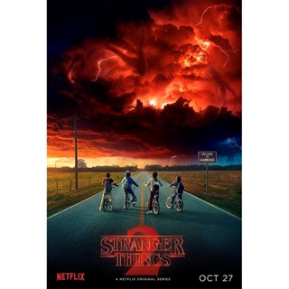 โปสเตอร์ภาพยนตร์ Stranger Things Season Millie Bobby Brown Finn Wolfhard Winona Ryder ขนาดลิมิเต็ด สําหรับตกแต่งบ้าน