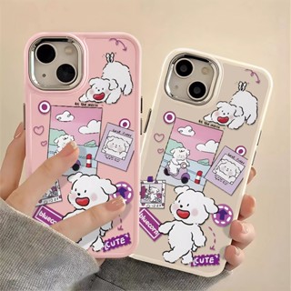 เคสโทรศัพท์มือถือ ซิลิโคนนิ่ม กันกระแทก ลายสุนัขน่ารัก สําหรับ IPhone 14 13 12 11 Pro Max XS X XR 8 + 7 Plus