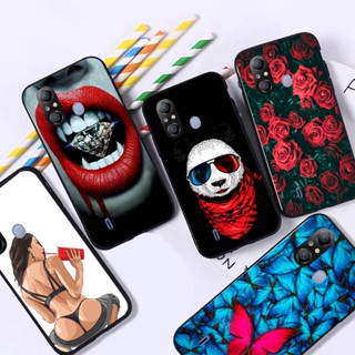 Coque For Itel A49/A58/A58 Pro เคสซิลิโคน TPU นิ่ม ปกปิด Funda สุนทรียศาสตร์ การ์ตูนน่ารัก กันกระแทก Capa