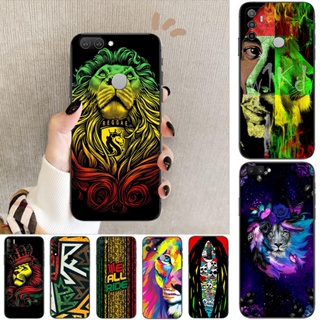 ใหม่ เคสโทรศัพท์มือถือแบบนิ่ม ลายสิงโต reggae สีดํา สําหรับ OPPO A56 OPPO A77 F3 R9 R9S F1 Plus Find X3 X3 Pro