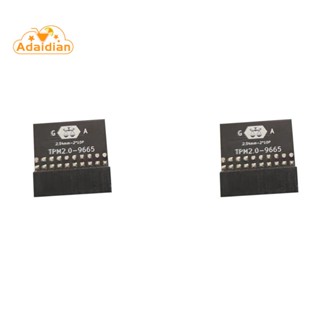 โมดูลป้องกัน LPC 20Pin สําหรับ ASUS TPM-L R2.0/Gigabyte GC-TPM2.0 20-Pin 20-1 L2P7 2 ชิ้น