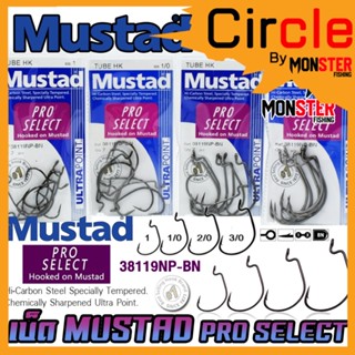 เบ็ดเกี่ยวหนอนยางมัสตาด MUSTAD TUBE HK PRO SELECT HOOKED (38119NP-BN)