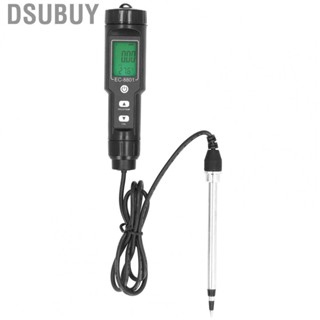 Dsubuy Soil Tester Ec Meter Rust Proof For Agricultural Planting Fields Hydroponics