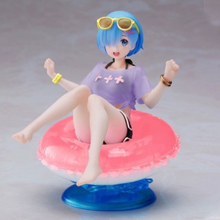 โมเดลฟิกเกอร์ อนิเมะ Re: Zero Rem (swim Ring Ver.) Re:Life in a Different World from Zero 10 ซม.