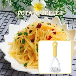 New 1pc Plastic Potato Masher Peeler Potato Crusher Fruit Vegetable Tool Kitchen