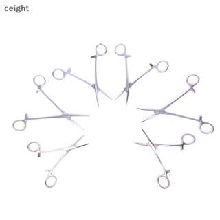 [ceight] คีมสเตนเลส สําหรับถอนขนสัตว์เลี้ยง