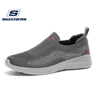 Skechers_ รองเท้ากีฬาลําลอง ผ้าตาข่าย ระบายอากาศ น้ําหนักเบา ดูดซับแรงกระแทก แฟชั่นฤดูร้อน สําหรับผู้ชาย