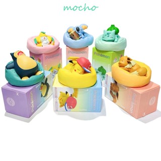 MOCHO โมเดลตุ๊กตาฟิกเกอร์ Pokemon Starry Dream Series Komala Eevee Snorlax ของเล่นสําหรับเด็ก