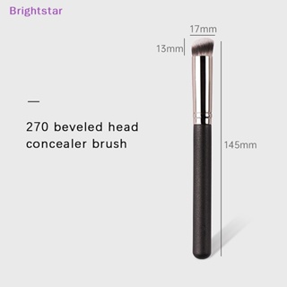 Brightstar 1 ชิ้น สีดํา ผู้หญิง มืออาชีพ แปรงแต่งหน้า คอนซีลเลอร์ แป้ง บลัชออน ลิควิด รองพื้น แปรงแต่งหน้า เครื่องมือใหม่