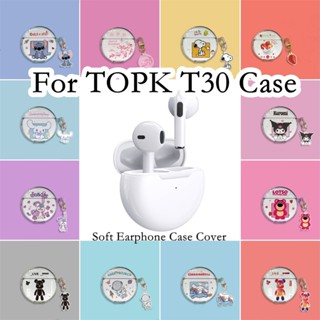 พร้อมส่ง!  เคสหูฟัง แบบนิ่ม ลายการ์ตูนอนิเมะ สําหรับ TOPK T30 TOPK T30