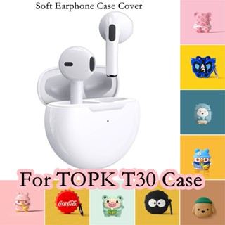 【Case Home】เคสหูฟัง แบบนิ่ม กันกระแทก ลายการ์ตูน สําหรับ TOPK T30 TOPK T30