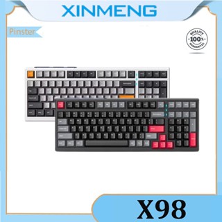 Xinmeng X98 คีย์บอร์ดไร้สาย RGB