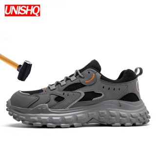 Safety Shoes รองเท้าเซฟตี้หัวเหล็ก ผู้ชาย ผู้หญิง แฟชั่น 8057