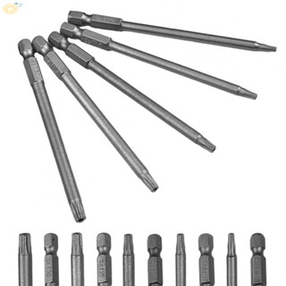 【VARSTR】Screwdriver Bit 1/4Inch Hex 5 Pcs For Electric Drill Magnetic Security