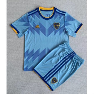 【จัดส่งด่วน】Boca 3rd ชุดเสื้อกีฬาแขนสั้น ลายทีมชาติฟุตบอล สําหรับผู้ชาย