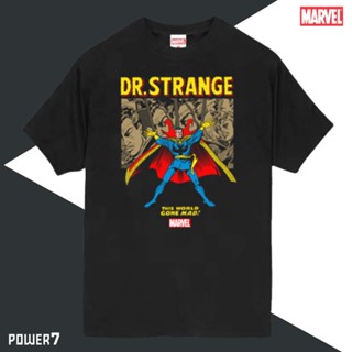 เมย์ a Power 7 Shop เสื้อยืดการ์ตูน มาร์เวล Docor Srange ลิขสิทธ์แท้ MARVEL COMICS  -SHIRS (MVX-038)