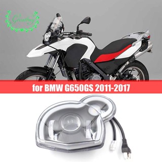 เลนส์ไฟหน้า LED สีเหลือง สําหรับ BMW G650GS 2011-2017