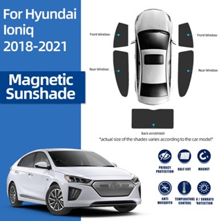 ม่านบังแดดแม่เหล็ก ด้านหน้า และด้านหลัง สําหรับ Hyundai IONIQ 2016-2022