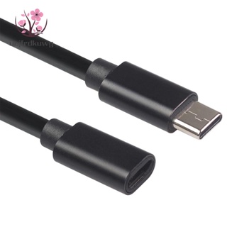 สายเคเบิลต่อขยาย Usb C Type-C ตัวผู้ เป็นตัวเมีย Type-C 1.5 ม. เป็นซ็อกเก็ตแจ็ค Usb C ชาร์จ ขยายสายเชื่อมต่อ