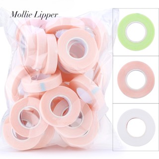 Mollie Lipper ขายส่ง เทปต่อขนตา ผ้าสําลี ระบายอากาศ ไม่ทอ เทปกาวติดขนตาปลอม แผ่นแปะขนตา เครื่องมือแต่งหน้า