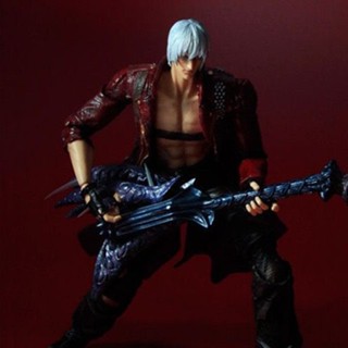 9.9 เหนื่อยมากตุ๊กตาโมเดลฟิกเกอร์ อนิเมะ Play Arts to PA to Devil May Cry 3 Devil Cry 3 Dante QTPE