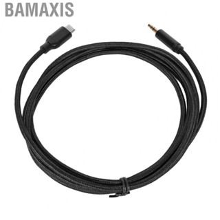 Bamaxis USB C To 3.5mm  Cable HiFi Stereo Weaved Type AUX Male Cord