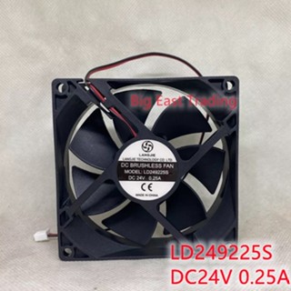 Ld 1 ชิ้น249225S DC24V 0.25A เครื่องเชื่อมไฟฟ้า ขนาดเล็ก DC 24V พัดลมคอมพิวเตอร์ รับประกันคุณภาพ