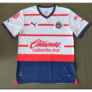 เสื้อกีฬาแขนสั้น ลายทีมชาติฟุตบอล Chivas 2324 ชุดเยือน