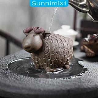 [Sunnimix1] รูปปั้นแกะจิ๋ว สําหรับตกแต่งบ้าน ห้องนั่งเล่น