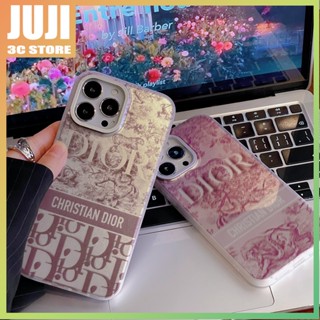 Juji เคสโทรศัพท์มือถือแฟชั่น ลายสัตว์ป่า สีเงิน สีฟ้า สําหรับ Iphone 14 13 Pro Max 12 Pro 13pro 13promax