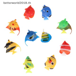 [betterworld2018] ธงปลอม สําหรับตกแต่งตู้ปลา 10 ชิ้น