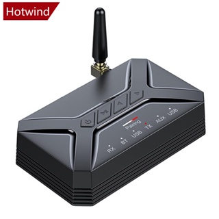 Hotwind T-R22 อะแดปเตอร์รับส่งสัญญาณเสียงบลูทูธไร้สาย 2-in-1 RCA AUX อินเตอร์เฟส USB S1Y1