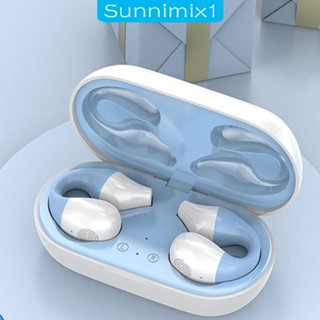 [Sunnimix1] หูฟังสเตอริโอ HiFi ตัดเสียงรบกวน พร้อมเคสชาร์จ สําหรับเล่นเกม ขับรถ เล่นกีฬา