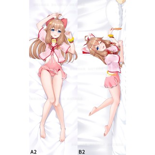 A-soul ปลอกหมอน ลายอนิเมะ Diana YouTuber Vtuber idol Dakimakura ขนาด 50x150 ซม. สําหรับกอดร่างกาย