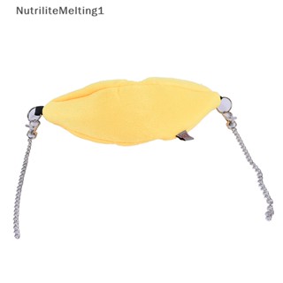 [NutriliteMelting1] บ้านเปล ผ้าฝ้าย รูปกล้วย สําหรับหนูแฮมสเตอร์