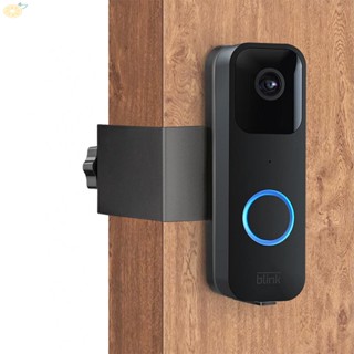 【VARSTR】Doorbell Mount Black/Silver Easy Installation No Drilling Required Securely