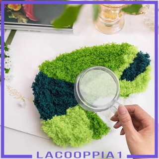 [Lacooppia1] ชุดที่รองแก้วถักนิตติ้ง ลายการ์ตูน สไตล์นอร์ดิก DIY สําหรับเด็กผู้เริ่มต้น