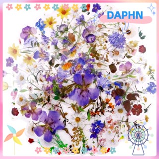 DAPHS สติกเกอร์ใส ลายดอกไม้ หลากสี สําหรับติดตกแต่งขวดน้ํา DIY