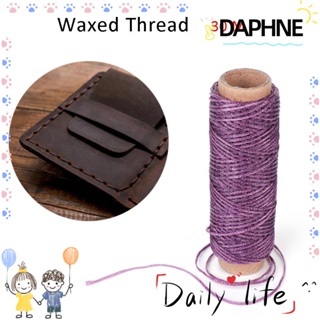 Daphne ด้ายเคลือบแว็กซ์ ทนทาน 30 เมตร ต่อม้วน สําหรับเย็บผ้า DIY