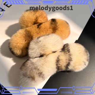 MELODYGOODS1 กิ๊บติดผม รูปกระต่าย ขนาดใหญ่ แฟชั่นฤดูใบไม้ร่วง และฤดูหนาว