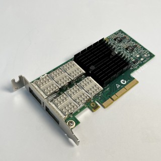 Lttf CX354A อะแดปเตอร์เชื่อมต่อ X-3 MCX354A-FCBT Mellanox VPI 40 56GbE พอร์ตคู่ QSFP และอื่น ๆ