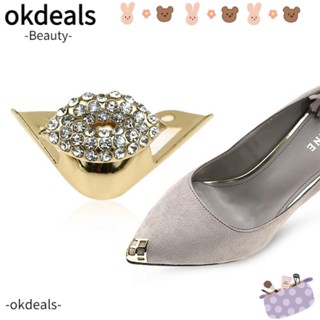 OKDEALS คลิปหนีบรองเท้าส้นสูง แวววาว 3 คู่