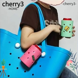 CHERRY3 ที่วางขวดน้ํา เรซิ่น โพลีไวนิลคลอไรด์ 3.88 ออนซ์ หลากสี อุปกรณ์เสริม สําหรับผู้หญิง 6 ชิ้น