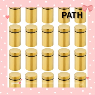 Path สกรูสเตนเลส สีทอง สําหรับแขวนกรอบรูป 1/2 นิ้ว X 0.78 นิ้ว 20 ชิ้น