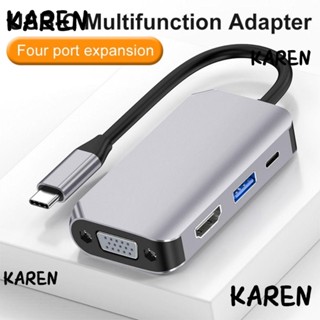 Karen ฮับ USB C USB 3.0 Type-C สําหรับแล็ปท็อป