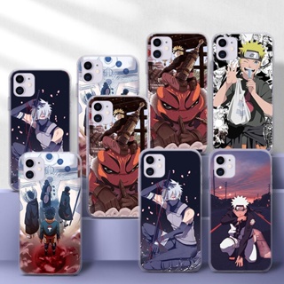 เคสโทรศัพท์มือถือแบบนิ่ม ลายการ์ตูนนารูโตะ Akatsuki Sasuke SXC46 สําหรับ Samsung S20 Fe Lite S21 S30 Plus A02 M02 A12 Note 20 Ultra