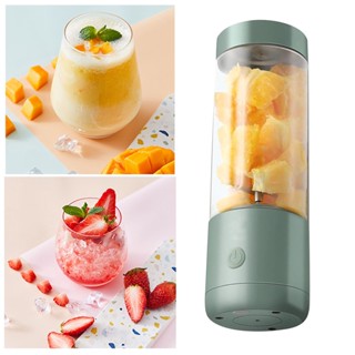 Enjoy Music เครื่องปั่นอเนกประสงค์แบบพกพาความเร็วสูงหมุนอเนกประสงค์ USB Electric Juicer for Home Travel 400ml