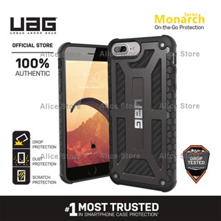 Uag เคสโทรศัพท์มือถือ กันกระแทก สีดํา สําหรับ iPhone 7 Plus iPhone 8 Plus