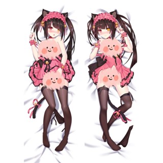 ปลอกหมอนอิง ลายการ์ตูนอนิเมะ DATE A LIVE Tokisaki Kurumi Dakimakura ขนาด 50x150 ซม.